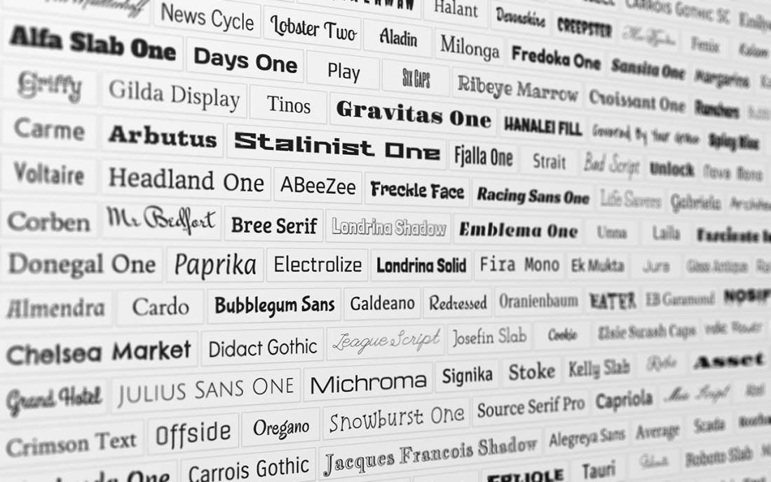 Web Fonts | Studio 2D