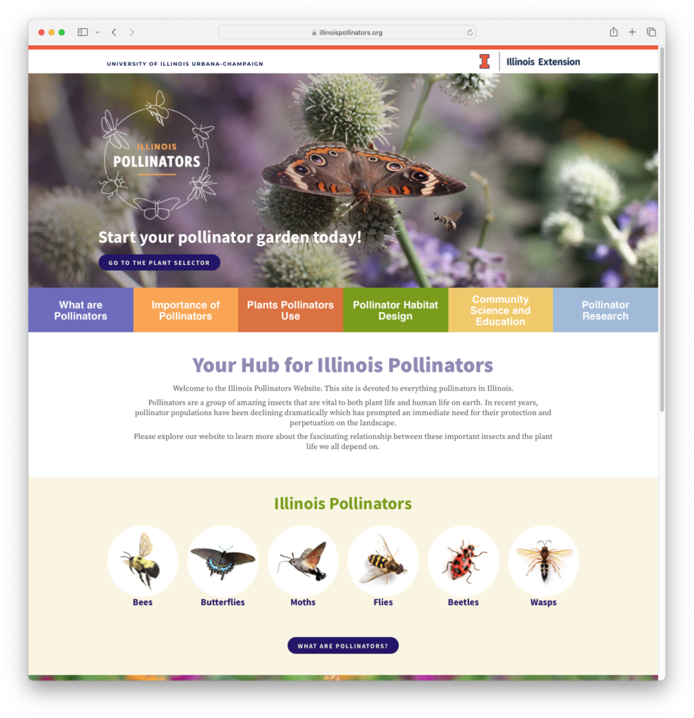 Illinois Pollinators home page