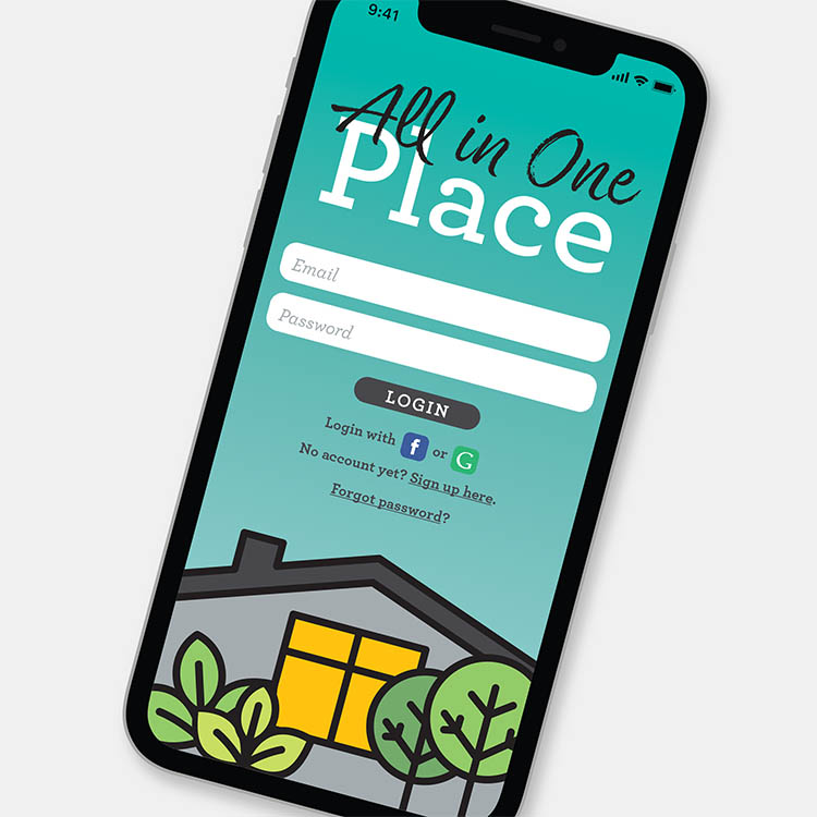 All in One Place app